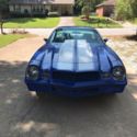 1980 Blue Chevrolet Camaro thumbnail