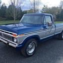 1977 Blue and Silver Ford F-250 thumbnail