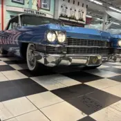1963 Blue Cadillac Coupe Deville thumbnail