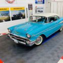 1957 Blue Chevrolet Bel Air/150/210 thumbnail