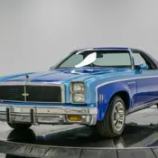 1976 Blue Chevrolet El Camino thumbnail