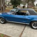 1968 Blue Ford Mustang thumbnail