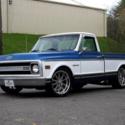 1969 Blue Chevrolet C-10 thumbnail