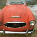1958 Red Austin Healey 100-6 thumbnail
