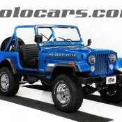 1984 Ballistic Blue Jeep Renegade thumbnail