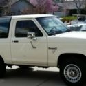 1986 White Ford Bronco II thumbnail