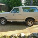 1990 Brown Ford Bronco thumbnail
