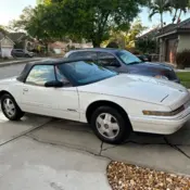 1990 White Buick Reatta thumbnail