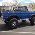 1975 Blue Ford Bronco thumbnail