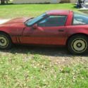 1986 Burgundy Chevrolet Corvette thumbnail