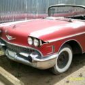 1958 Red Cadillac Custom Classic Collector Stretched Convertible thumbnail