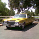 1969 Gold Cadillac DeVille thumbnail