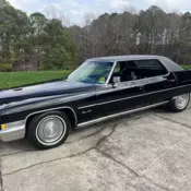 1971 Black Cadillac DeVille thumbnail