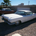 1960 White Cadillac DeVille thumbnail