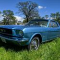 1966 Metallic Blue Ford Mustang thumbnail