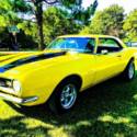 1968 Yellow Chevrolet Camaro thumbnail