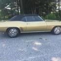 1969 Gold Chevrolet Camaro thumbnail
