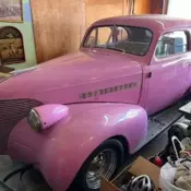 1939 Pink Chevrolet Coupe thumbnail