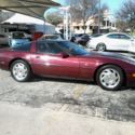 1993 Burgundy Chevrolet Corvette thumbnail