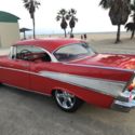 1957 Red Chevrolet Bel Air/150/210 thumbnail