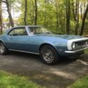 1968 Grotto Blue Chevrolet Camaro thumbnail