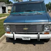 1977 Blue Chevrolet G20 Van thumbnail