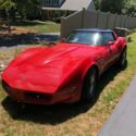 1980 Red Chevrolet Corvette thumbnail