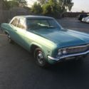 1966 turquoise Chevrolet Impala thumbnail
