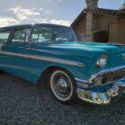 1956 Indian ivory/twilight turquoise Chevrolet Nomad thumbnail
