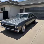 1972 Silver Chevrolet Nova thumbnail