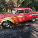 1957 Red Chevrolet Bel Air/150/210 thumbnail