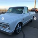 1967 Pearl White Chevrolet C-10 thumbnail