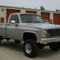 1987 silver Chevrolet C/K Pickup 3500 thumbnail