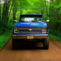 1986 Blue Chevrolet C/K Pickup 2500 thumbnail