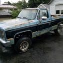 1984 Blue Chevrolet Silverado 1500 thumbnail