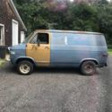 1971 Blue Chevrolet G20 Van thumbnail