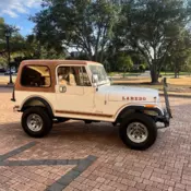 1984 White Jeep CJ thumbnail
