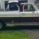 1968 Burgundy Ford F-100 thumbnail