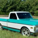 1972 Seafoam Green and White Chevrolet C-10 thumbnail