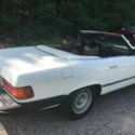 1976 White Mercedes-Benz SL-Class thumbnail