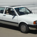 1989 White body/black moulding Volkswagen Fox thumbnail