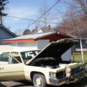 1977 Yellow Cadillac Fleetwood thumbnail
