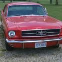 1965 Red Ford Mustang thumbnail