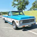 1972 Blue Chevrolet C-10 thumbnail