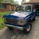 1989 Blue Toyota Land Cruiser thumbnail