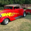 1934 Red Ford Cabriolet thumbnail