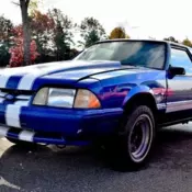 1987 wrap Ford Mustang thumbnail