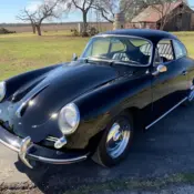 1963 Black Porsche 356B thumbnail