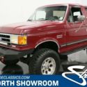 1991 Red Ford Bronco thumbnail