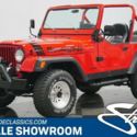 1985 Red Jeep CJ thumbnail